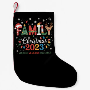 2025 Kerstploeg We Are Family Feestelijke Party Kleine Kerstsok