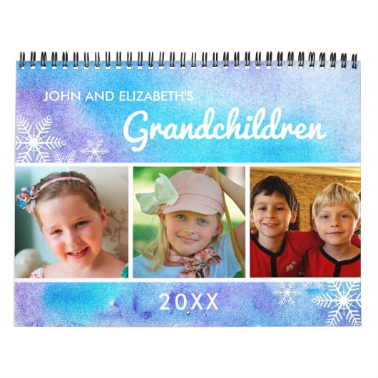 2025 Kleinkinderen Foto Grootouder Kalender (Hoes)
