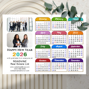 2025 Kleurenkalender US Feestdagen Corporate Magne