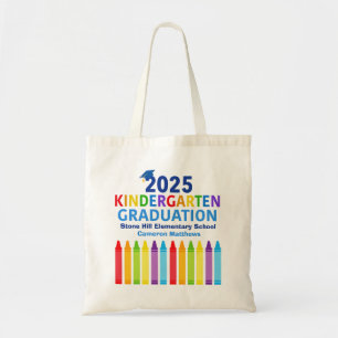 2025 Kleuterschool Afstuderen Schattige Aangepast Tote Bag