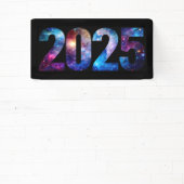 2025 Kosmische sterren Spandoek (Insitu)