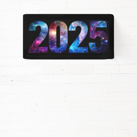 2025 Kosmische sterren Spandoek (Insitu)