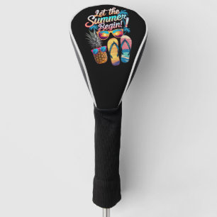 2025 Laat De Zomer Beginnen 2025 Zomer Vakantie Golfheadcover