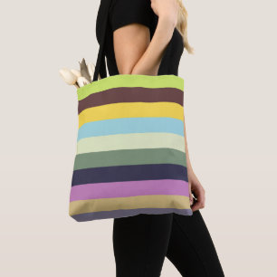 2025 Lente Zomer Stripes Draagtas