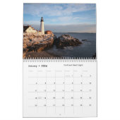2025 Maine Coast Ocean Fotografie Vuurtoren Kalender (Jan 2026)