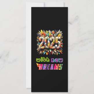2025 Met Nieuwe Dromen Feestdagenkaart