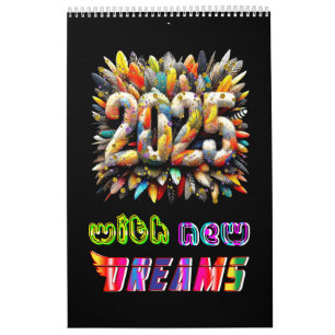2025 met nieuwe dromen kalender