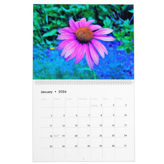 2025 Mijn Rubio Tuinbloemen Kalender (Jan 2026)