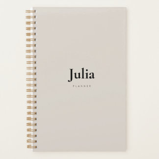 2025 Minimaliste Personnalisable