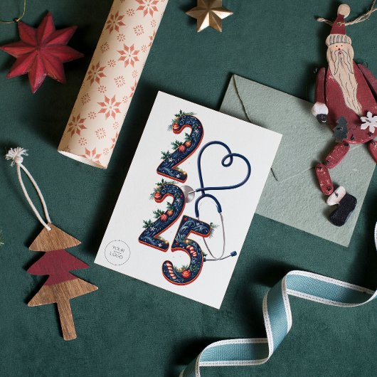 2025 Modèle de texte de logo personnalisé médical