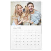 2025 Modern Creëer Uw eigen aangepaste familiefoto Kalender (Jan 2026)