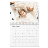 2025 Moderne aangepaste foto Creëer uw eigen famil Kalender (Jan 2026)