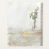 2025 Monogram Naam Koffiekoek Planner (Achterkant)