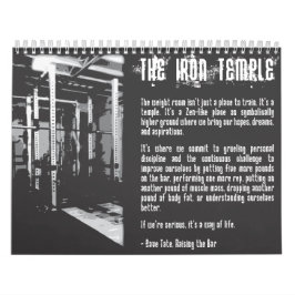 2025 Motivatie Bodybuilding Gym Kalender