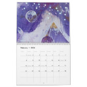 2025 Muurkalender van Abstracte Kunst Kalender (Feb 2026)