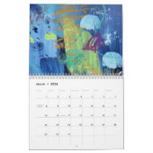 2025 Muurkalender van Abstracte Kunst Kalender (Mar 2026)