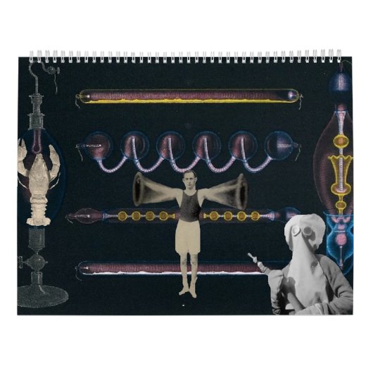 2025 Mystery Collage Kalender II (Achterkant)