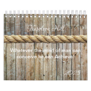 2025 Napoleon Hill, Wat man ook kan bedenken Kalender