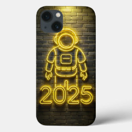 2025 Neon Astronaut telefoonhoesje iPhone 13 Hoesje