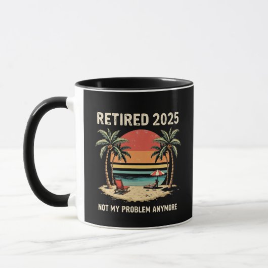 2025 niet meer mijn probleem mok (Links)