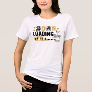 2025 Nieuwjaar laden Tri-Blend Shirt
