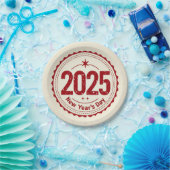 2025 Nieuwjaarsdag Papier Bord (Feest)