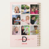 2025 noir moderne Créer votre propre famille perso (Dos)