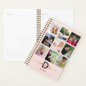 2025 noir moderne Créer votre propre famille perso (Devant avec enveloppe)