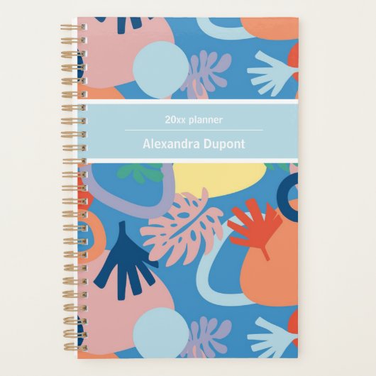 2025 nom personnalisé annuel moderne coloré (Devant)