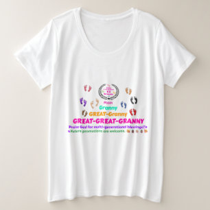 2025 Oproer-overgrootmoeder-herdenking Grote Maat T-shirt