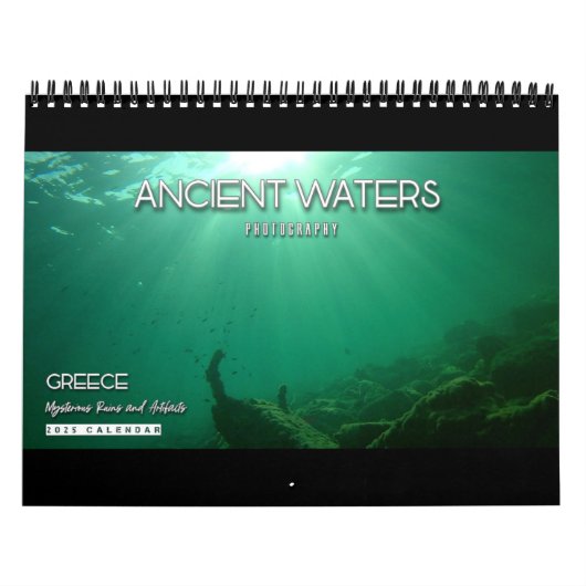 2025 Oude Wateren Foto-editie: Ruïnes & Artefacten Kalender (Hoes)