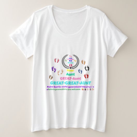 2025 Oudovertante (G2) Herdenkings-T-shirt Grote Maat T-shirt (Design voorkant)