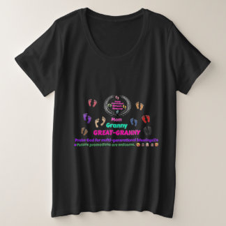 2025 Overgrootmoeder Herdenkingsmunt Grote Maat T-shirt