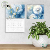 2025 Paardenbloem Achtergrond Kalender