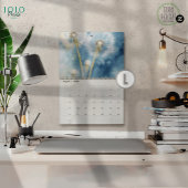 2025 Paardenbloem Achtergrond Kalender