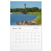 2025 : Phare de Caroline du Nord Calendrier Lg (Feb 2026)