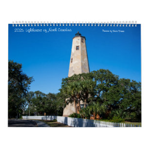 2025 : Phare de Caroline du Nord Calendrier Lg