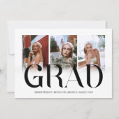 2025 Photo Collage Afstuderen aangekondigd Aankondiging (Voorkant)