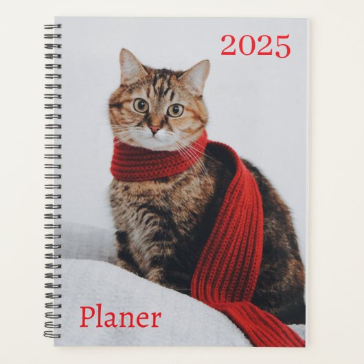  2025 Planer Katze Design Planner (Voorkant)