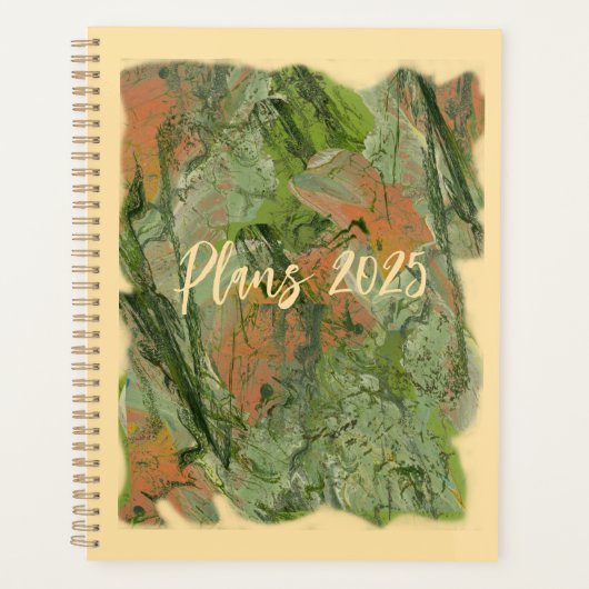 2025 Planner hedendaagse camouflage (Voorkant)