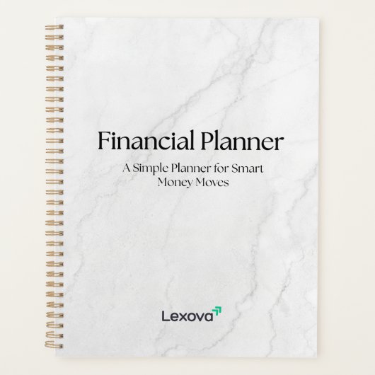 2025 Planner Notitieboek | Academisch en financiee (Voorkant)