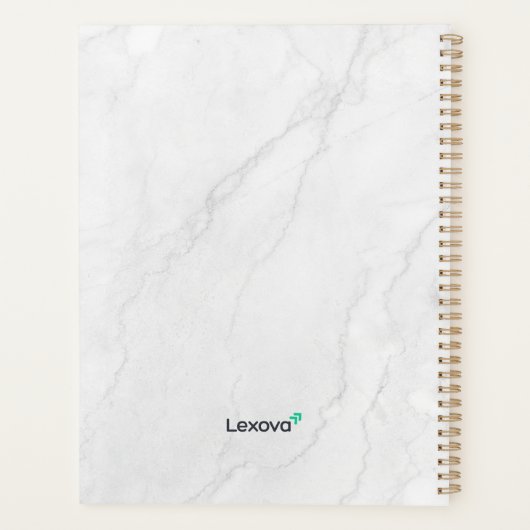 2025 Planner Notitieboek | Academisch en financiee (Achterkant)