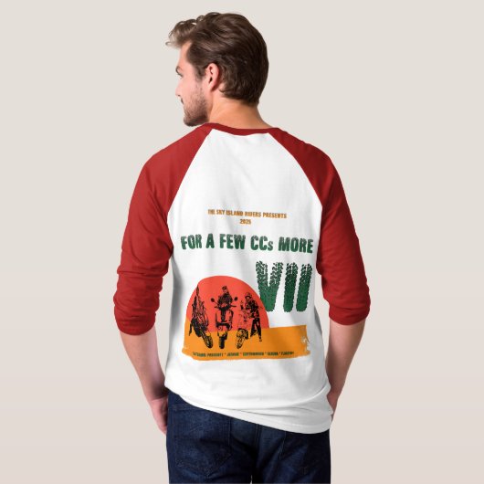 2025 Pour quelques CC Plus VII T-Shirt (Dos entier)