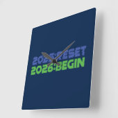 2025:RESET/2026:BEGIN Klok (Hoek)