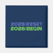 2025:RESET/2026:BEGIN Magneet (Voorkant)