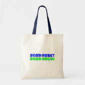 2025:RESET/2026:BEGIN Tote Bag (Devant)