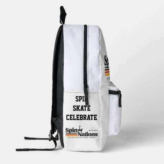 2025 Retro SpinNations Backpack Bedrukte Rugzak (Links)