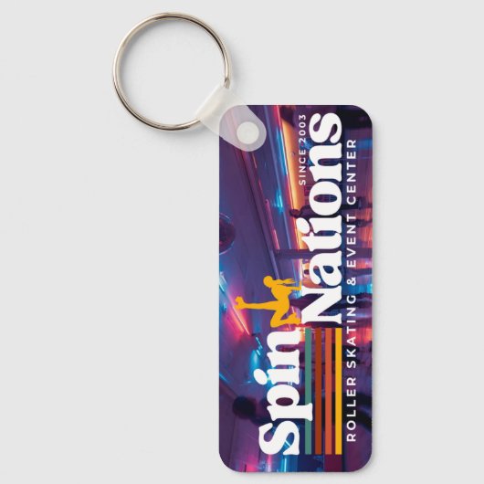 2025 RETRO Spinnations Sleutelhanger (Voorkant)