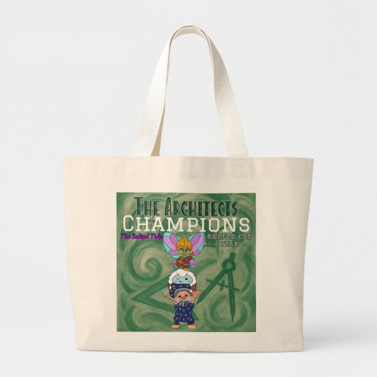 2025 Salted Cup Championship Large Tote (Voorkant)