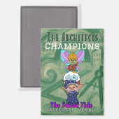 2025 Salted Cup Championship Magnet Magneet (Voorkant / Achterkant)